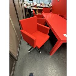 AVL Workbech Campari-rood
