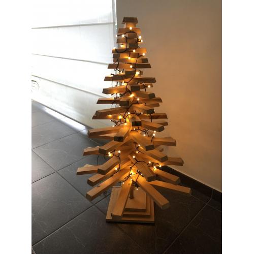 Houten kerstboom