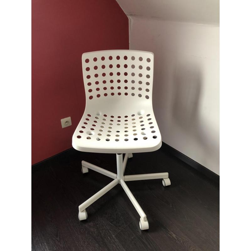 Witte bureaustoel