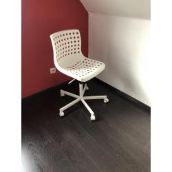 Witte bureaustoel