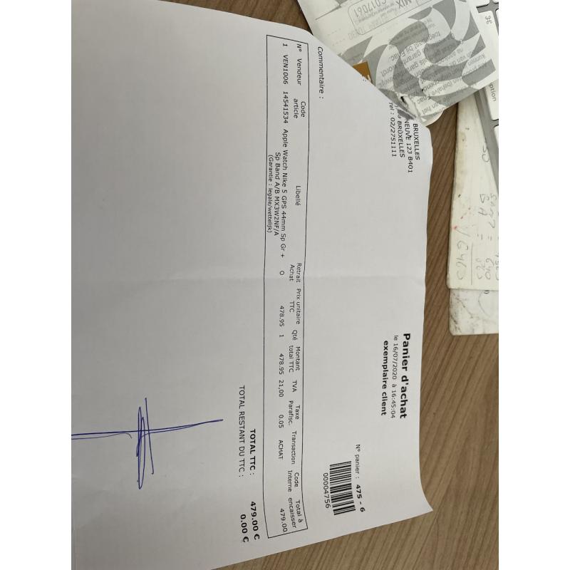 Apple Watch Nike 5 GPS 44 mm