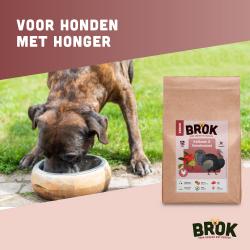 Graanvrije Senior hondenvoer van BROK - Kalkoen & Veenbessen