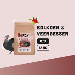 Graanvrije Senior hondenvoer van BROK - Kalkoen & Veenbessen