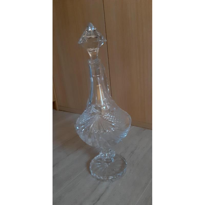 Karaf in boheems kristal