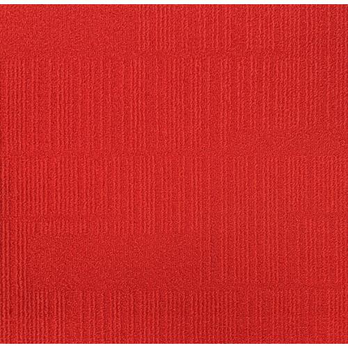 Helder rode Key Features Coral tapijttegels van Interface