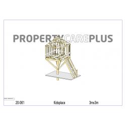 Houten skelet voor bijgebouw, carport, schuur of stal