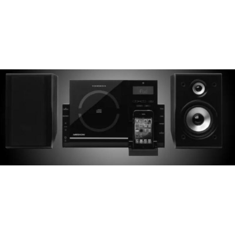 Radio / CD-speler MP3 met dockingstation voor iPhone/iPod. Medion Medion MD 83641