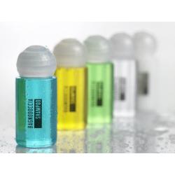 200 stuks Handige reis shampoo/douchegel flesjes en zeepjes Lotus & Limone