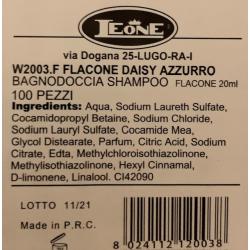 200 stuks Handige reis shampoo/douchegel flesjes en zeepjes Lotus & Limone