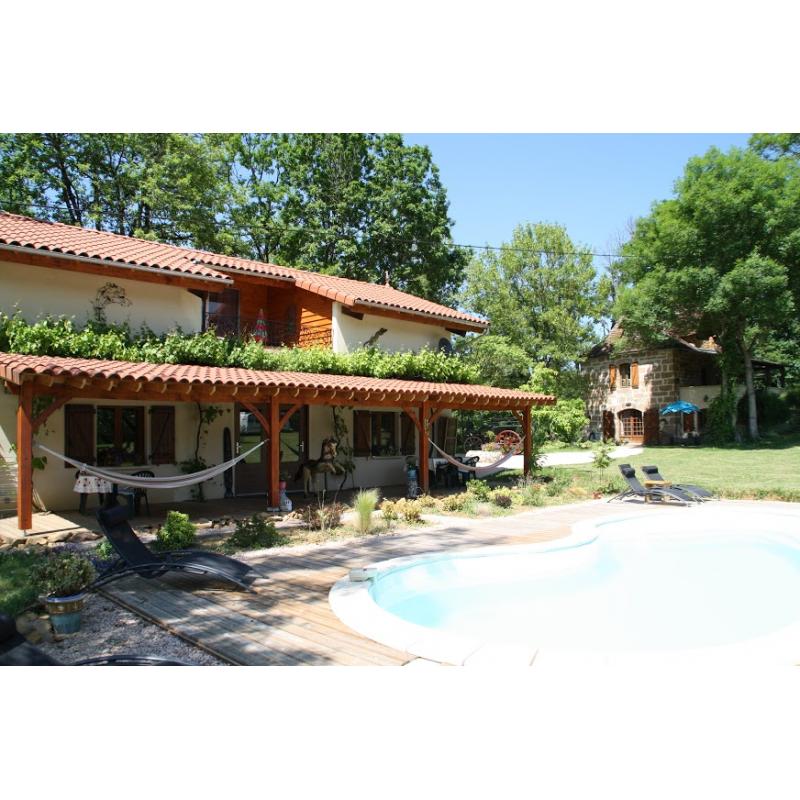 te huur 2 vakantiehuisjes gite appartement Frankrijk Lot Dordogne