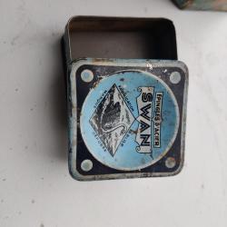 Vintage metalen blikken