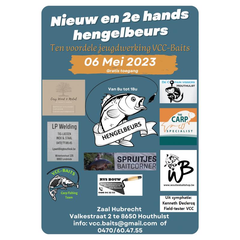 Hengelbeurs nieuw en 2e hands