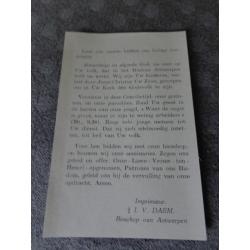 Oude bidprentjes en comunie prentjes van voor 1950