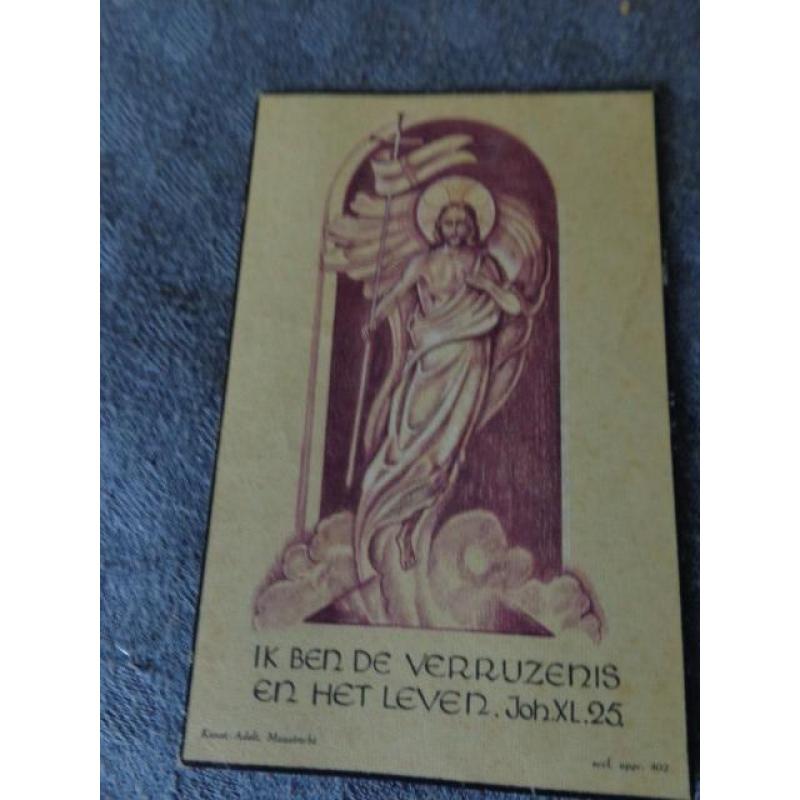 Oude bidprentjes en comunie prentjes van voor 1950.