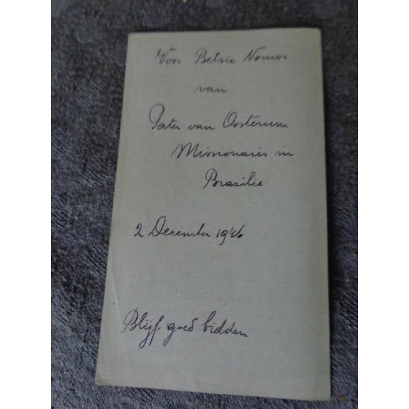 Oude bidprentjes en comunie prentjes van voor 1950.