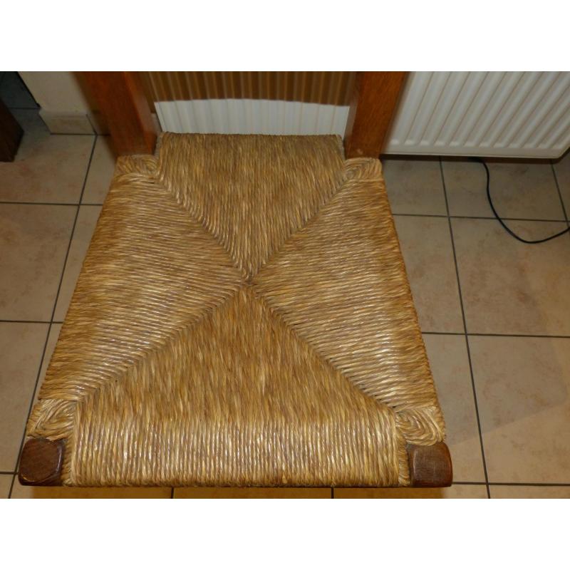 6 houten eetkamerstoelen