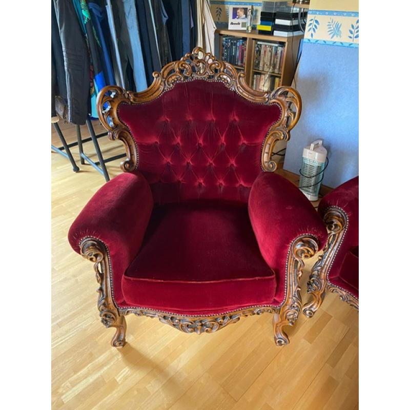 Salon stijl Louis XV