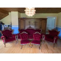 Salon stijl Louis XV