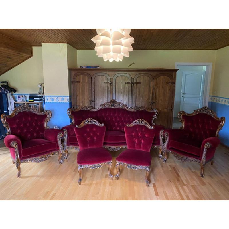 Salon stijl Louis XV