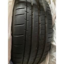 ZWARTE 18” OZ SPARCO PODIO VELGEN MET MICHELIN BANDEN VOOR BMW 1 & 2 GRAN COUPE