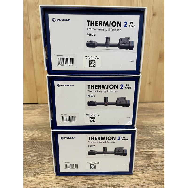 Pulsar THERMION 2 LRF XL60 , THERMION 2 LRF XL50 , THERMION 2 LRF XP50 PRO, Thermion 2 LRF XP60, Thermion 2 LRF XG60 , THERMION 2 LRF XG50,  Thermion 2 XP50 Pro, Pulsar Thermion Duo DXP50 , PULSAR TRAIL 2 LRF XP50