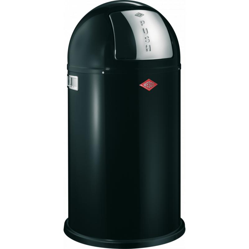 opruiming Origineel Wesco Pushboy 50 L  zwart