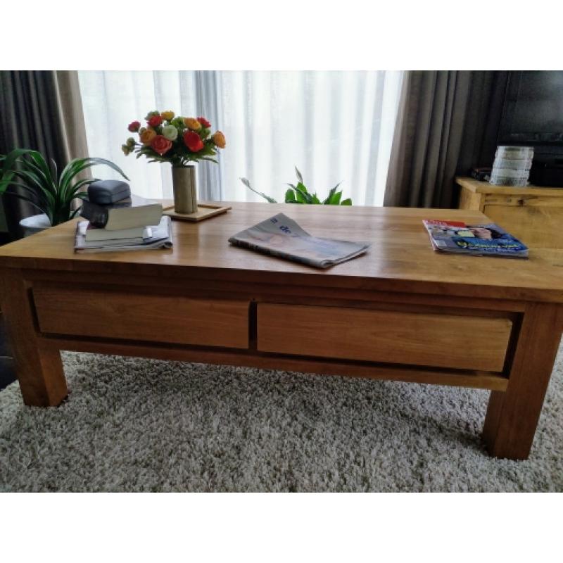 Salontafel in teak