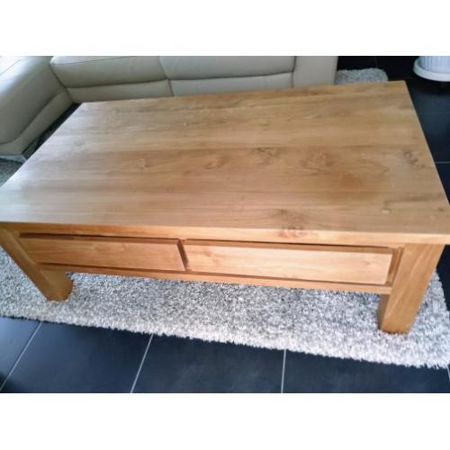 Salontafel in teak