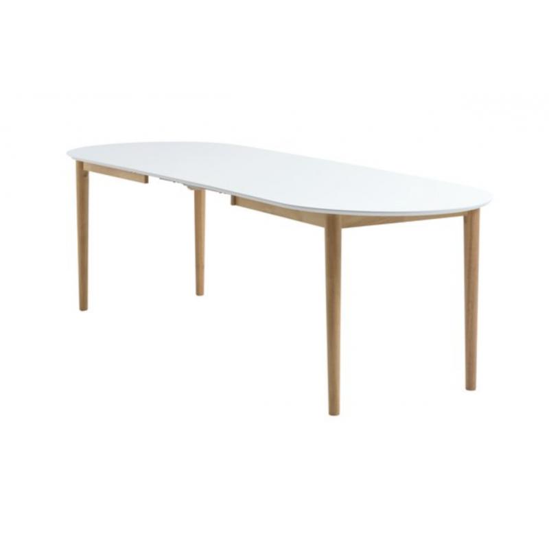 tafel uitschuifbaar en 8 stoelen