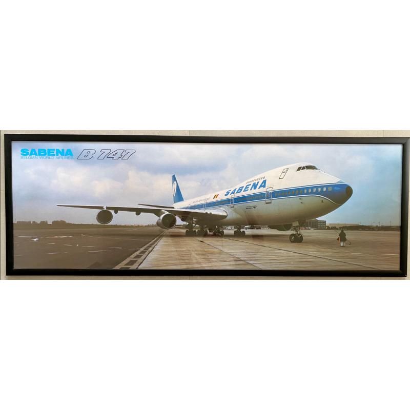 Sabena 747 poster