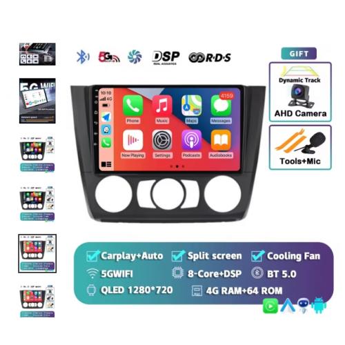 Android 14 Carplay Auto, Autoradio-Player Multimedia Stereo 360 Kamera Navigation Video AI Voice GPS
