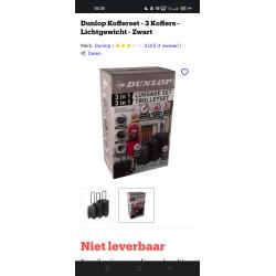 Dunlop kofferset