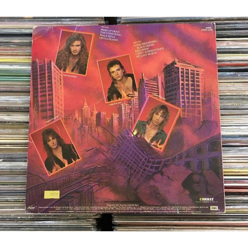 Megadeth vinyl