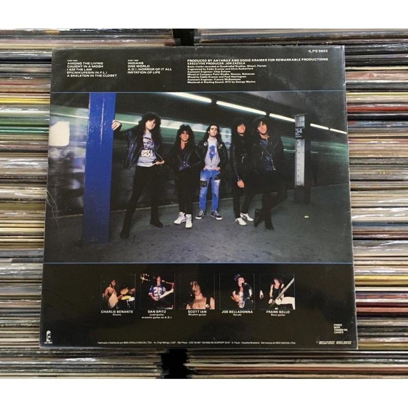 Anthrax Among the Living vinyl