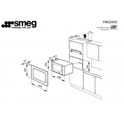 Smeg inbouw micro met grill