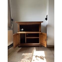 houten tv kast
