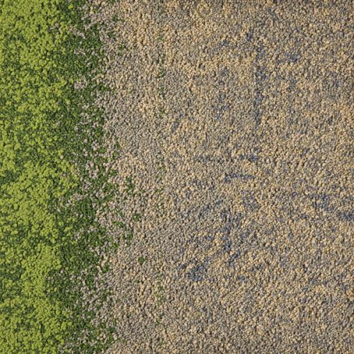 Urban Retreat Flax/Grass Tapijttegels van Interface