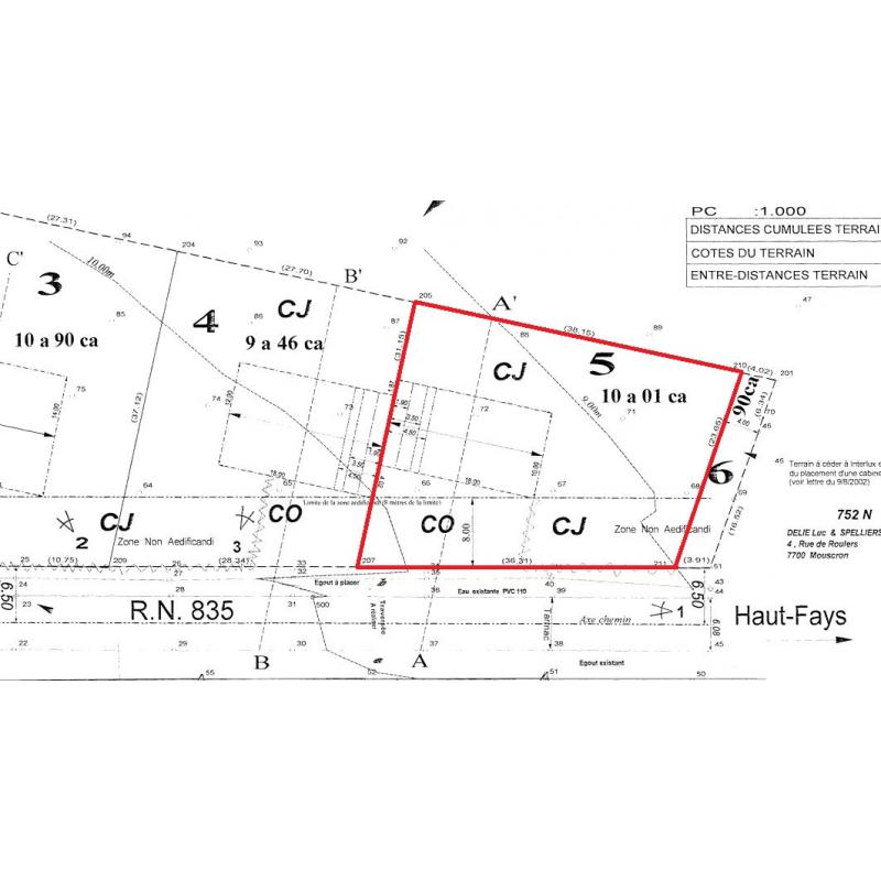 HAUT-FAYS (Daverdisse): Bouwgrond, 10a01ca – VAS1323B
