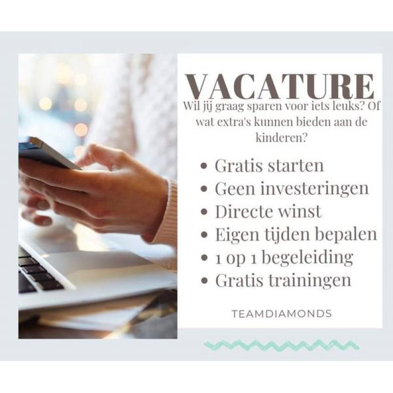 Werken van thuis met een mooie verdienste