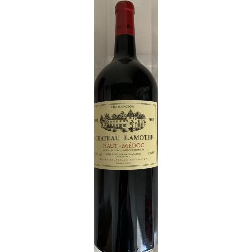 Fles rode wijn 150 cl HAUT-MEDOC jaar 2000 CRU BOURGEOIS