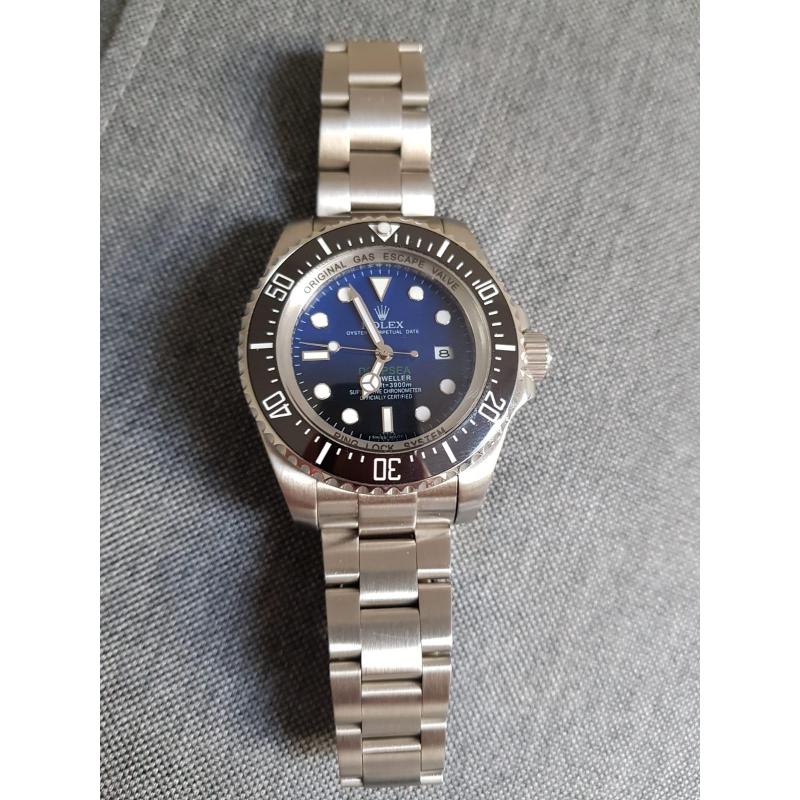Rolex Deepsea Dweller Zwart Blauw
