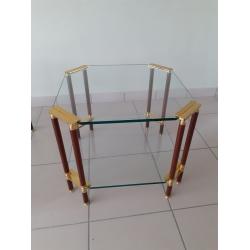 3 glazen salontafels