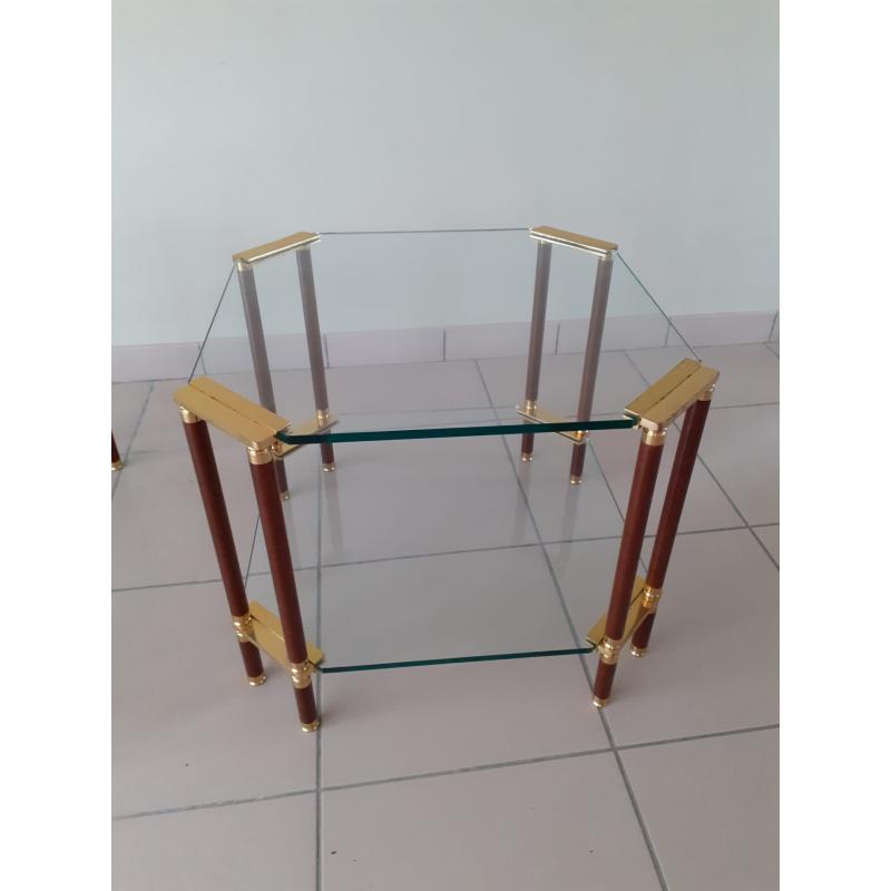 3 glazen salontafels