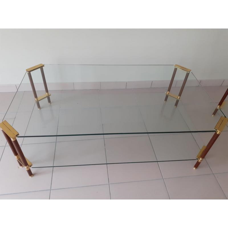 3 glazen salontafels