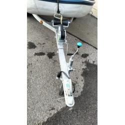 Honda Honwave met trailer