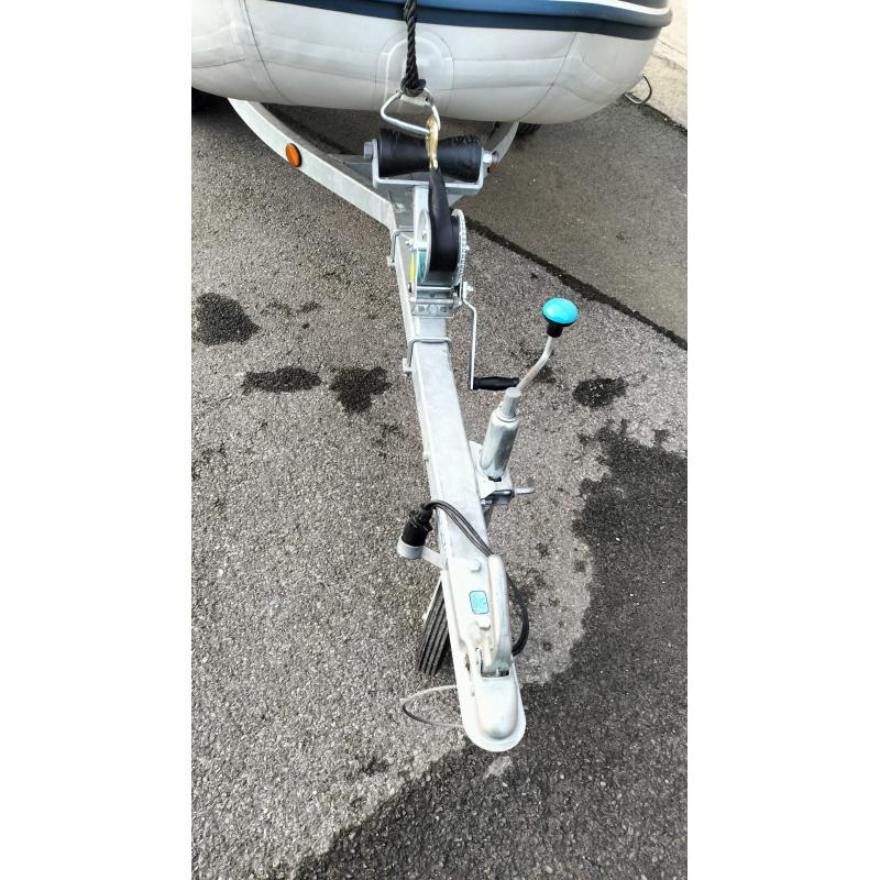 Honda Honwave met trailer