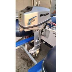 Honda Honwave met trailer