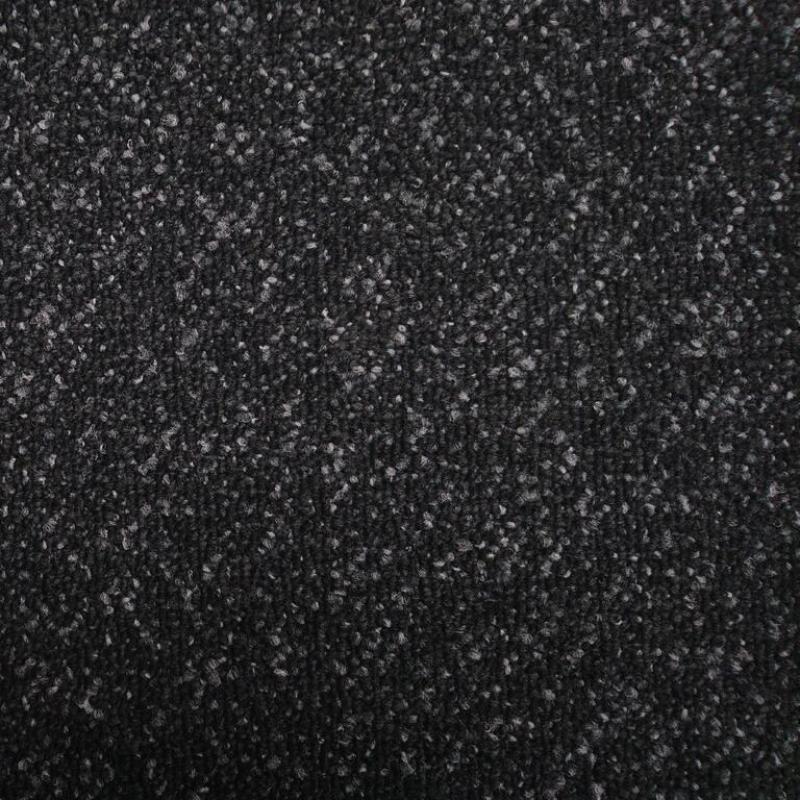 Decoratieve gemeleerde Tapijttegels in 3 grijstinten   zwart
