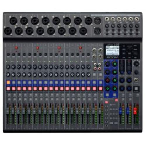 Zoom LiveTrak L-20 Combined Mixer, Audio Interface and Recorder