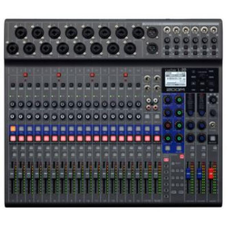 Zoom LiveTrak L-20 Combined Mixer, Audio Interface and Recorder